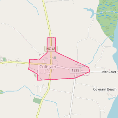 Map of Colerain