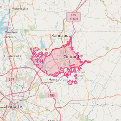 Map of Concord