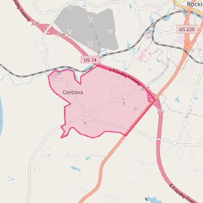 Map of Cordova