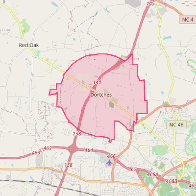 Map of Dortches