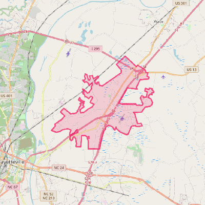 Map of Eastover