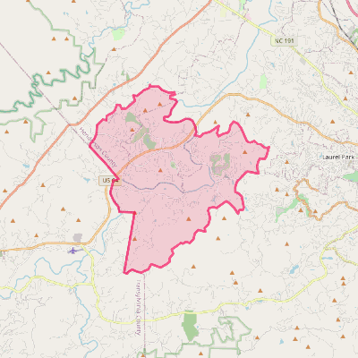 Map of Etowah