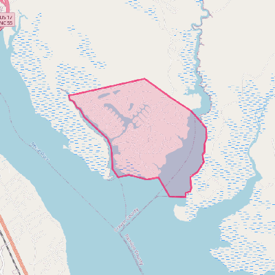 Map of Fairfield Harbour