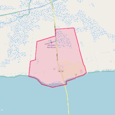 Map of Fairfield