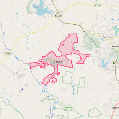 Map of Foxfire