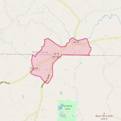 Map of Germanton