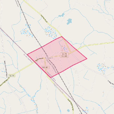 Map of Gibson