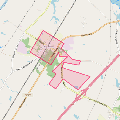 Map of Godwin