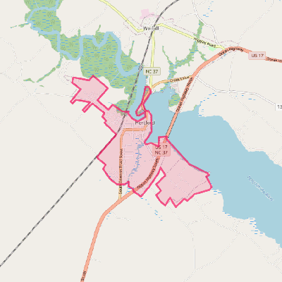 Map of Hertford