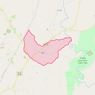 Map of Hollister