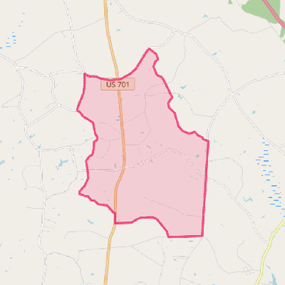 Map of Keener