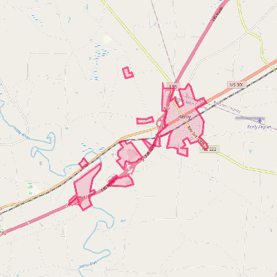 Map of Kenly