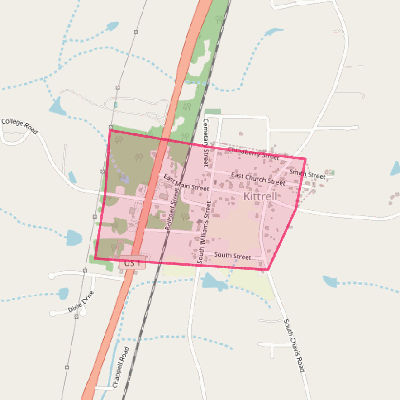 Map of Kittrell