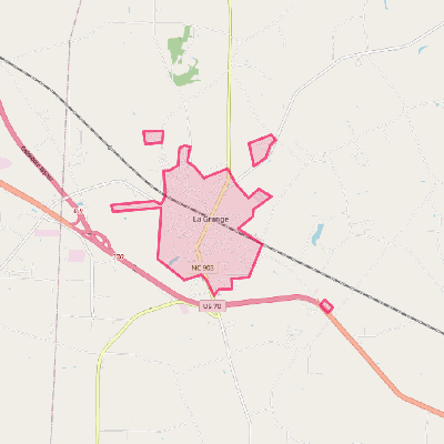 Map of La Grange