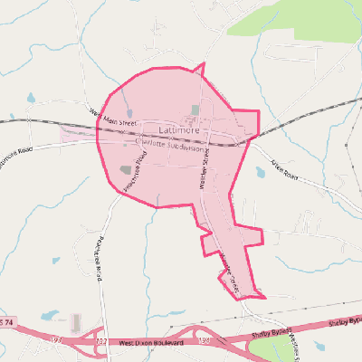 Map of Lattimore