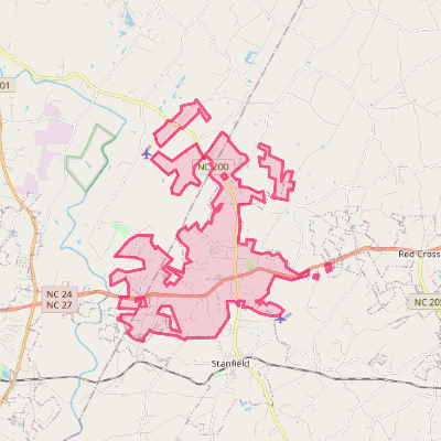 Map of Locust