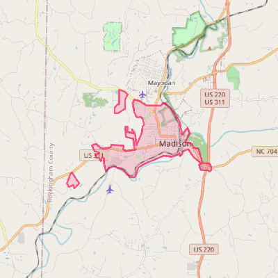 Map of Madison