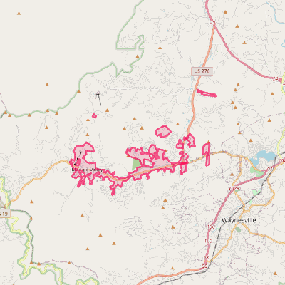 Map of Maggie Valley