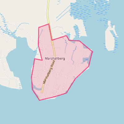 Map of Marshallberg