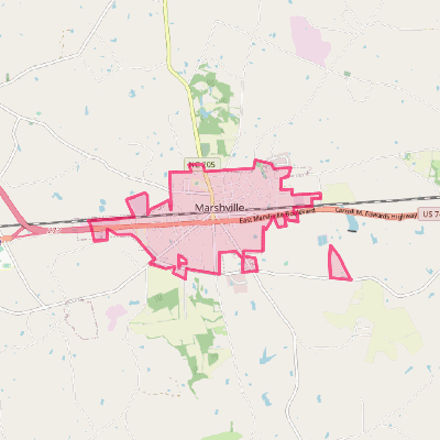 Map of Marshville