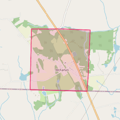 Map of McFarlan