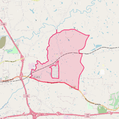 Map of McLeansville