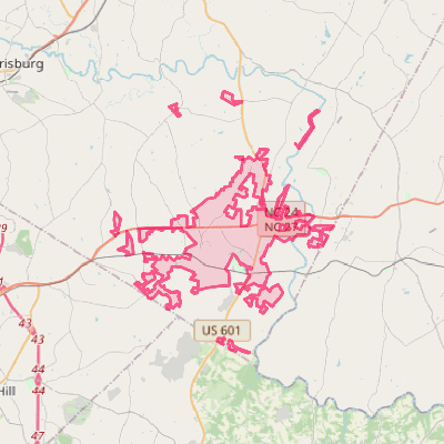 Map of Midland