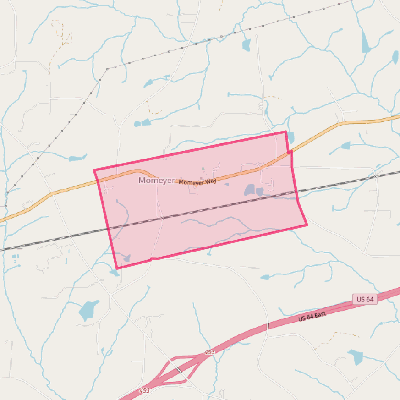 Map of Momeyer