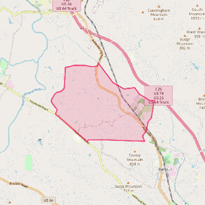 Map of Mountain Home