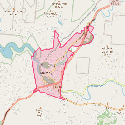 Map of Murphy