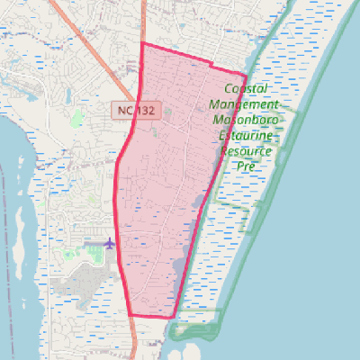 Map of Myrtle Grove