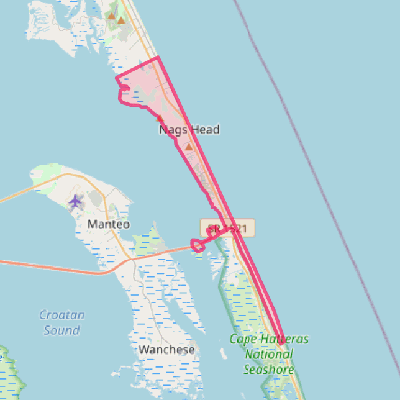 Map of Nags Head