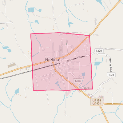 Map of Norlina