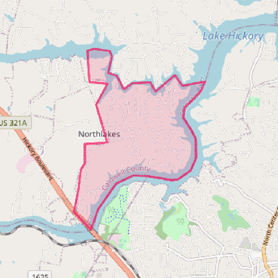 Map of Northlakes