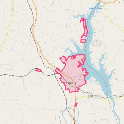 Map of Norwood