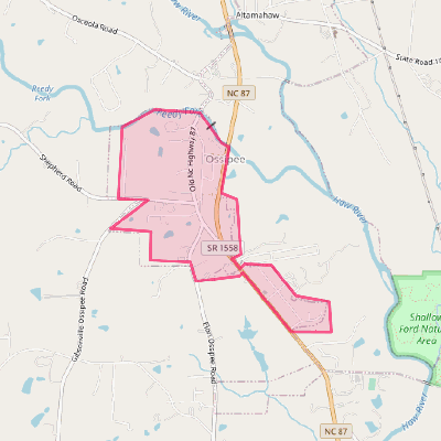 Map of Ossipee