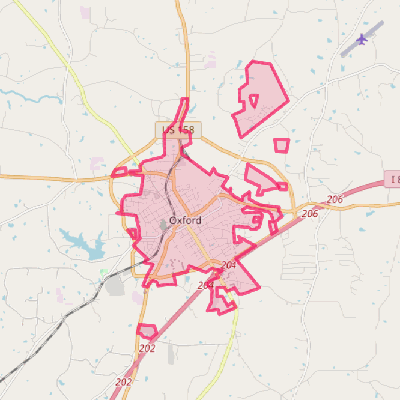 Map of Oxford