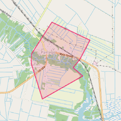 Map of Pantego