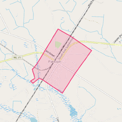 Map of Parkton