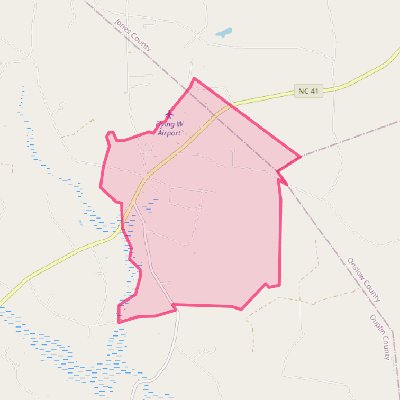 Map of Potters Hill