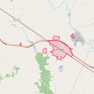 Map of Princeton