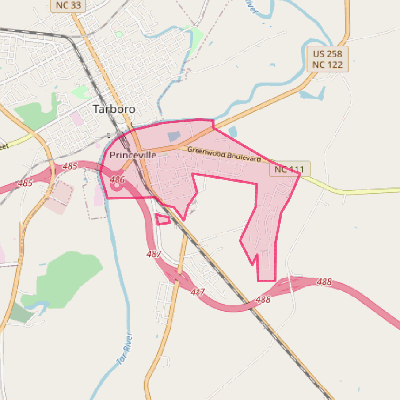 Map of Princeville