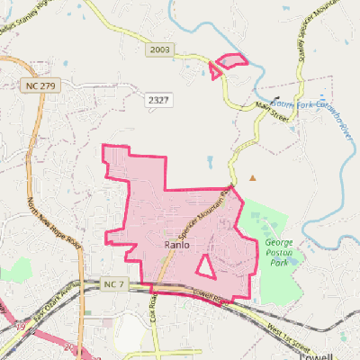 Map of Ranlo