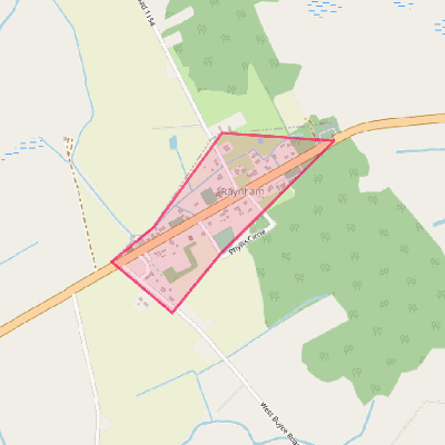 Map of Raynham