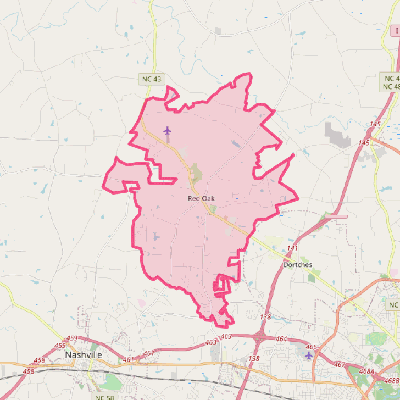 Map of Red Oak