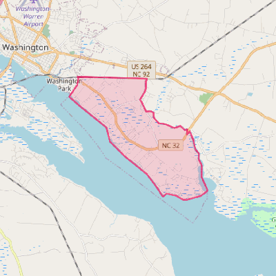 Map of River Road