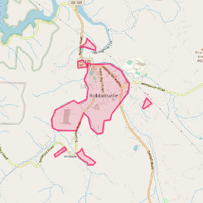 Map of Robbinsville