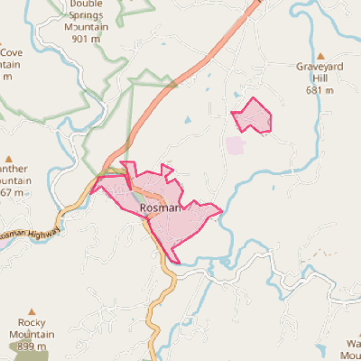 Map of Rosman