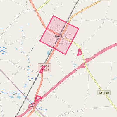 Map of Rowland