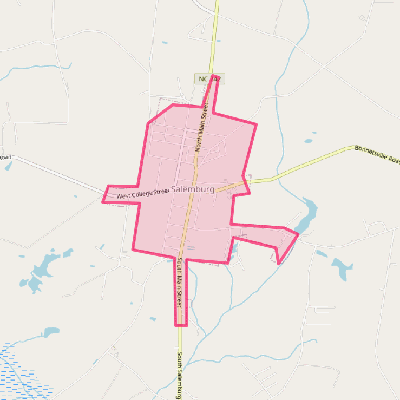 Map of Salemburg